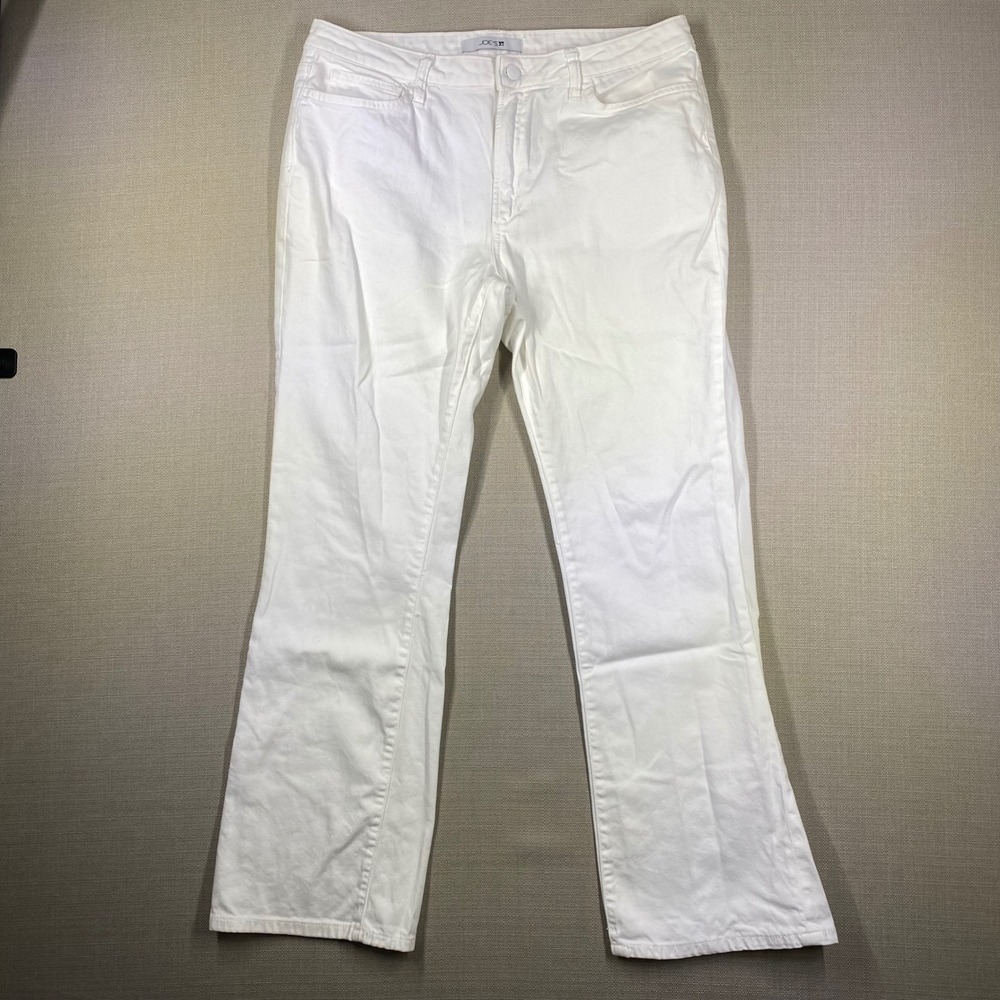 Joe's Jeans Womens High Rise White Bootcut Denim Pants Size 32